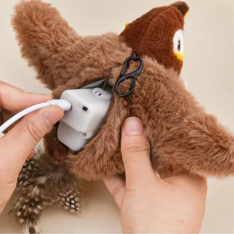 Zabawka dla kota ptaszek USB