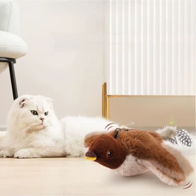 Zabawka dla kota ptaszek USB