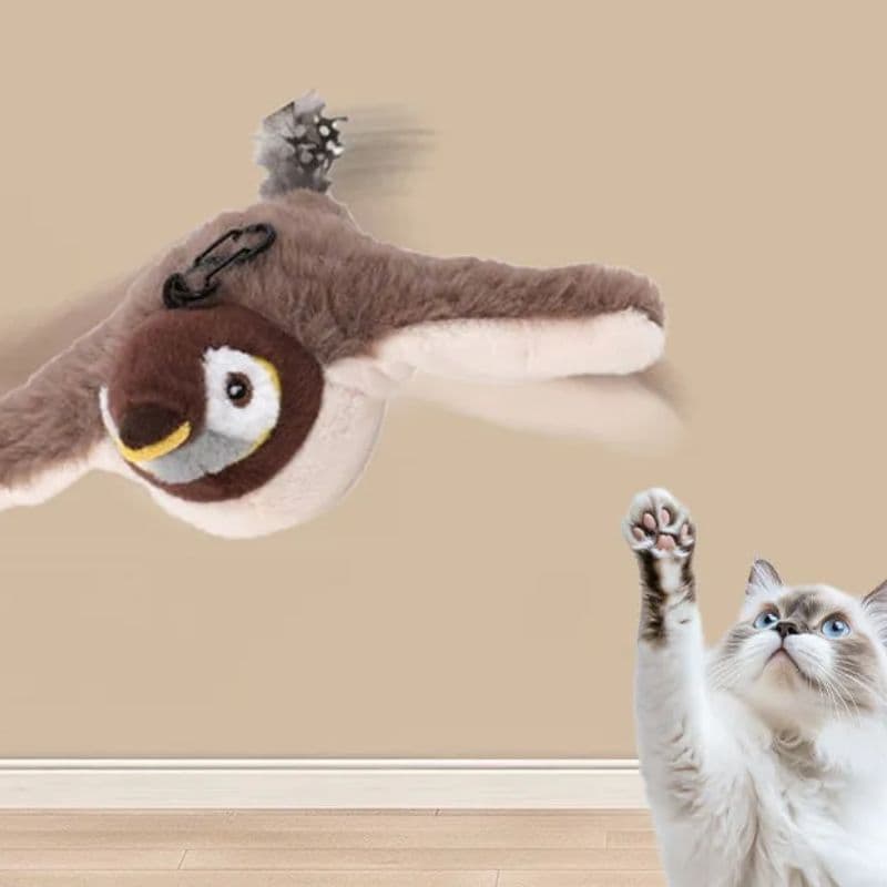 Zabawka dla kota ptaszek USB