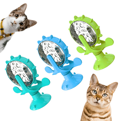 Interaktywna Zabawka dla Kota z Dozownikiem na Karmę