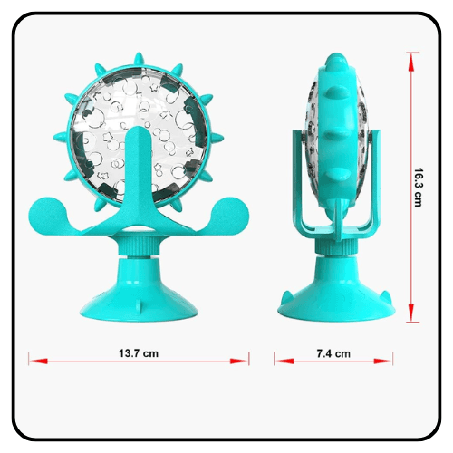 Interaktywna Zabawka dla Kota z Dozownikiem na Karmę