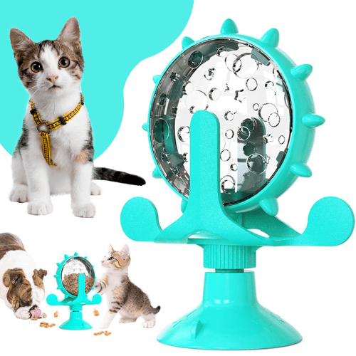 Interaktywna Zabawka dla Kota z Dozownikiem na Karmę