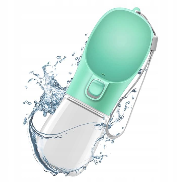 Miska dla psa poidło na wodę butelka MIĘTOWA