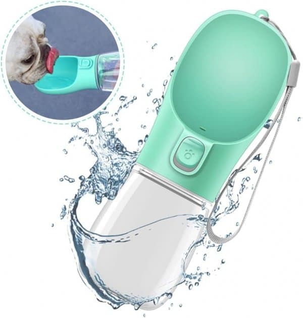 Miska dla psa poidło na wodę butelka MIĘTOWA