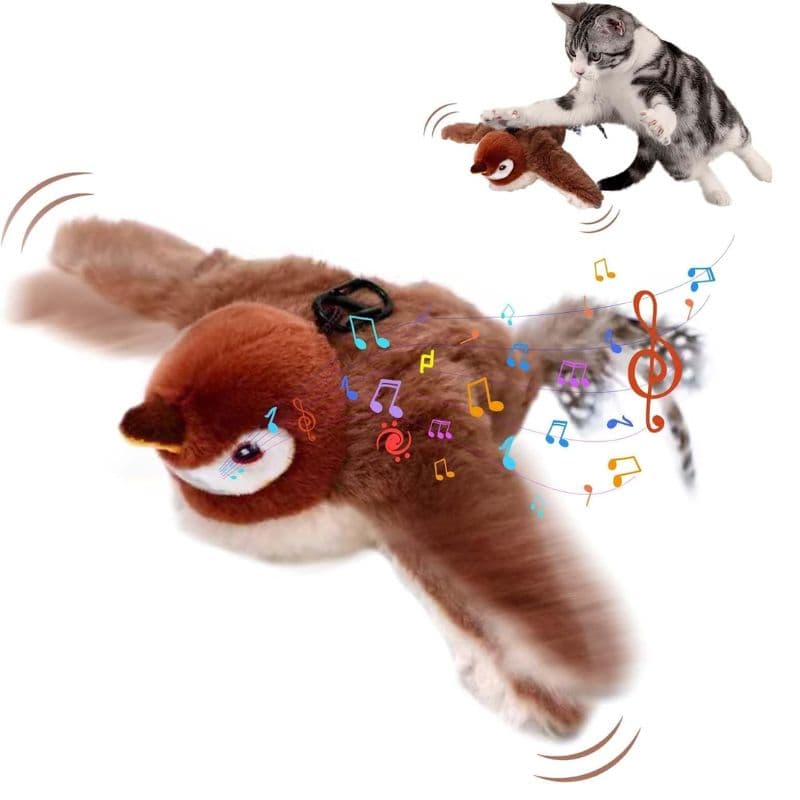 Zabawka dla kota ptaszek USB