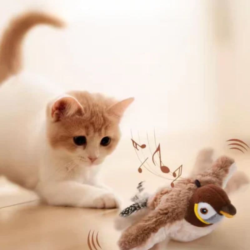 Zabawka dla kota ptaszek USB