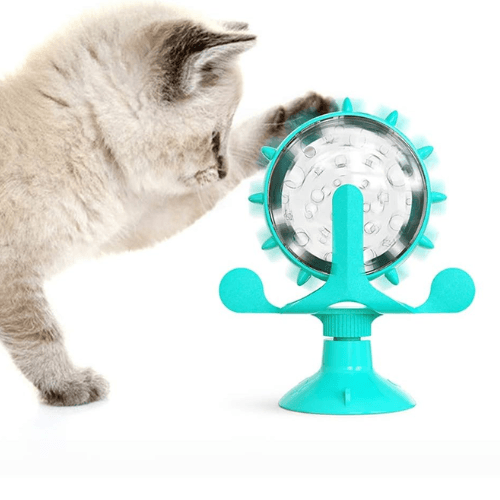 Interaktywna Zabawka dla Kota z Dozownikiem na Karmę